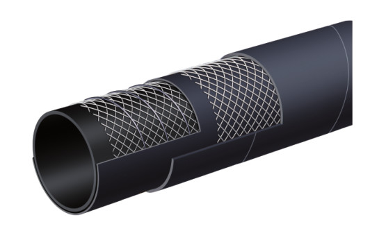 150 PSI-1200 PSI Oil Fuel Hose with Various Sizes of Nitrile Rubber End Fittings