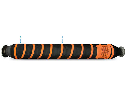 LTXXX Tail Floating Oil Hose Floating offshore petroleum hose loading and unloading vessels transport crude oil