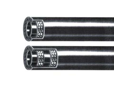 OEM Durable Black Rubber Wire Braid Hydraulic Hose For Crimp With Smooth Surface Inner Diameter 1/4-2