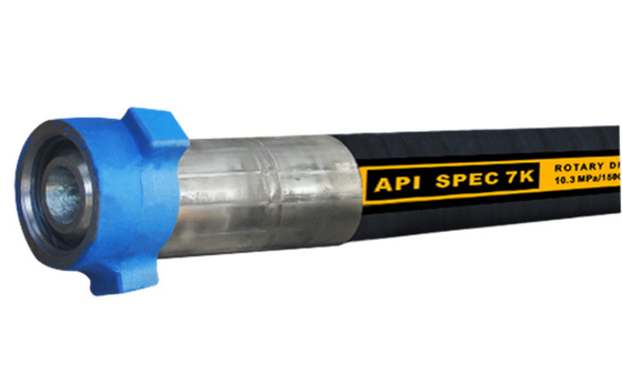 Oil Resistant Rotary Drilling Hose with Durable Synthetic Rubber Inner Tube