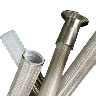 Chemical Resistant Synthetic Hose With Dual Helical Wires EPDM Inner Layer And Wear resistant EPDM Outer Layer