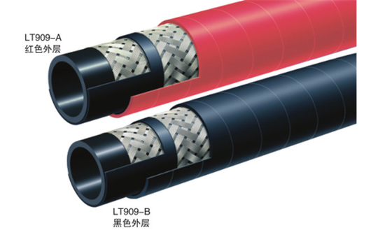 Versatile Steam Transfer EPDM Cover Steam Service Hose with Male NPT End Connections