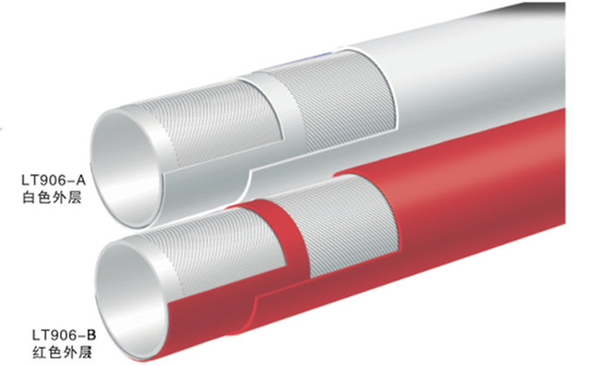 Black Industrial Steam Hose with 150-1200PSI Pressure Rating and Wide Temperature Range