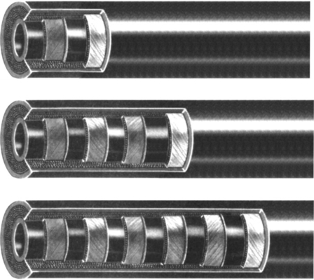 Mining 210MPa Letone Hydraulic Hose , Industrial Hydraulic Hose Weather Resistance