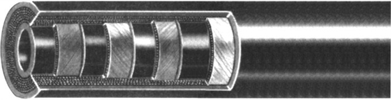 ISO18752-DC Standard Spiraled Steel Wire Hydraulic Hose Pressure Hose With Small Volume Expansion
