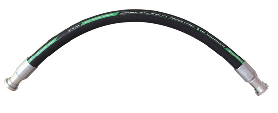 118MPa Wire Braid Super Artery Hose NBR synthetic rubber