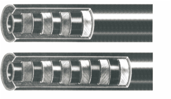 EN856-4SP 4 Wire Spiral Super Artery Hose High Tensile Steel Wire
