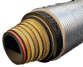 Rotary Drilling Hose for High Pressure Fracturing Works API 7K Complian