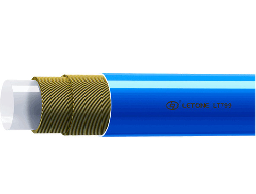 2SH Steel Wire Spiral Hydraulic Hose In Very High Pressure Application Environment