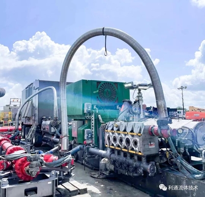 Industrial Rotary Drilling Hose 5000psi Fire Resistant MSHA Hydraulic Hose Hexagon Head Code