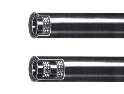 SAE 100R16 Compact High Pressure Reinforced Rubber Hoses 1 And 2 Steel Wire Braided