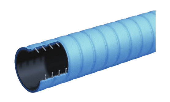 Nitrile Rubber Neoprene Covered Fuel Hose For -40°F To 212°F Oil